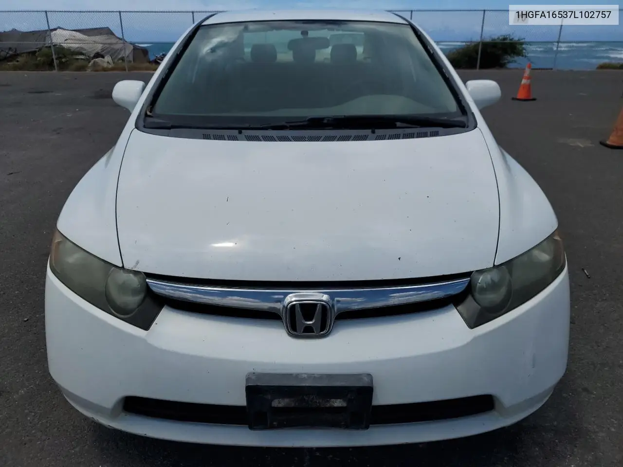 2007 Honda Civic Lx VIN: 1HGFA16537L102757 Lot: 62793625