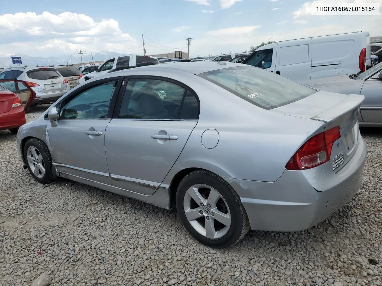 2007 Honda Civic Ex VIN: 1HGFA16867L015154 Lot: 62841775