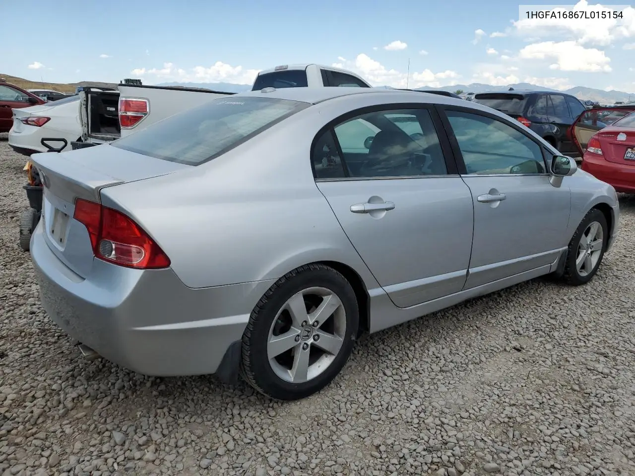 2007 Honda Civic Ex VIN: 1HGFA16867L015154 Lot: 62841775