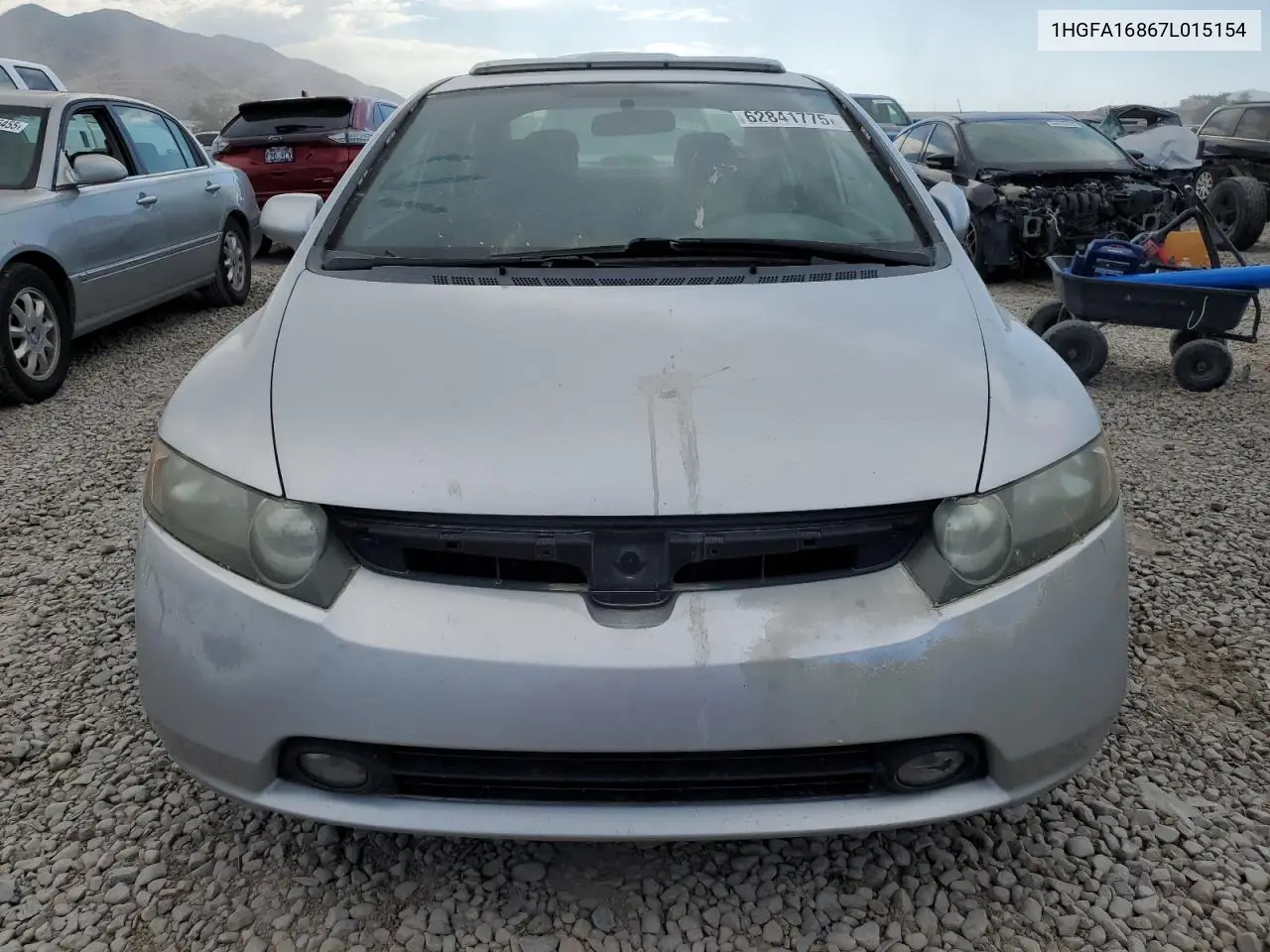 2007 Honda Civic Ex VIN: 1HGFA16867L015154 Lot: 62841775