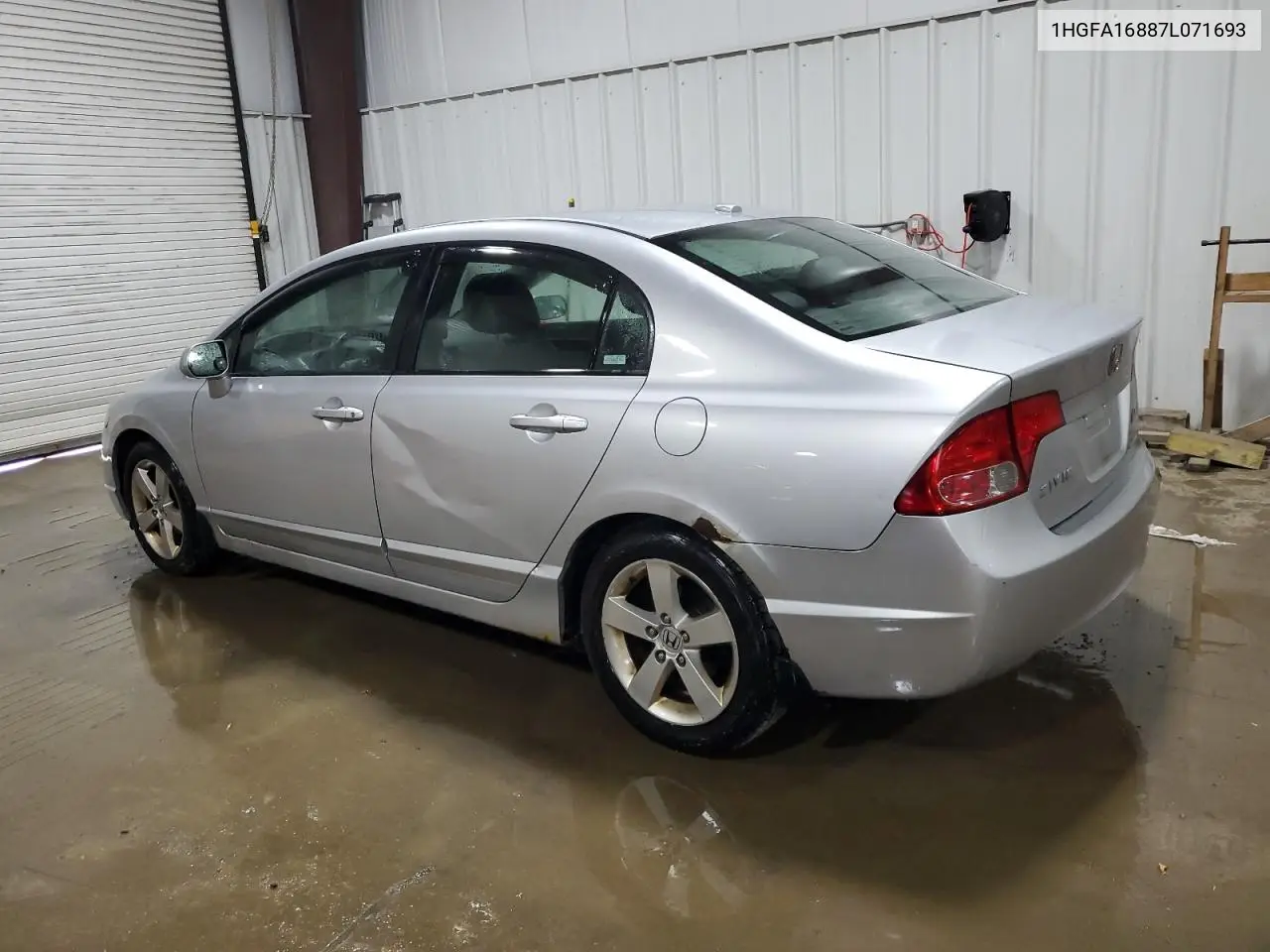 2007 Honda Civic Ex VIN: 1HGFA16887L071693 Lot: 63002175