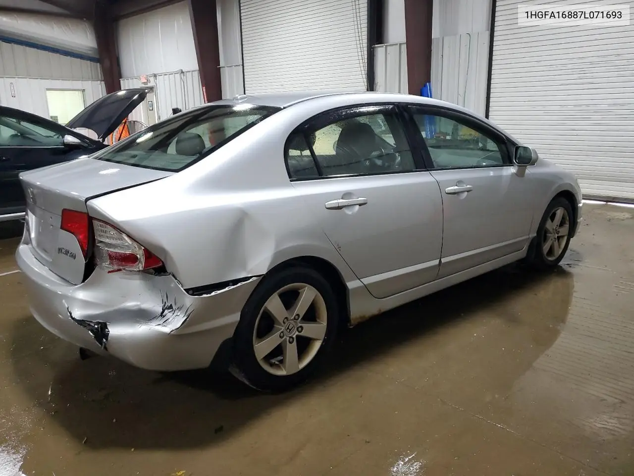 2007 Honda Civic Ex VIN: 1HGFA16887L071693 Lot: 63002175