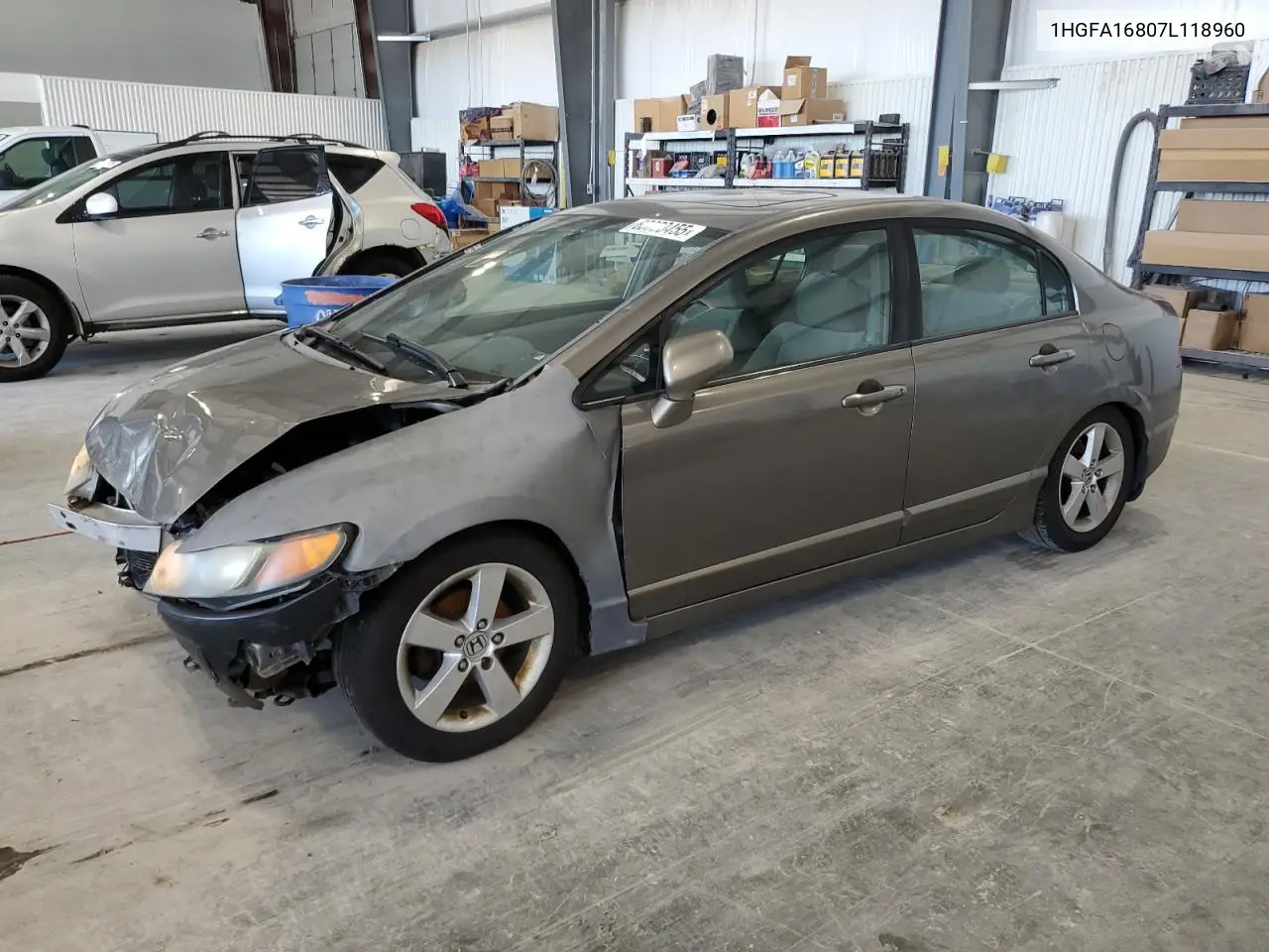 2007 Honda Civic Ex VIN: 1HGFA16807L118960 Lot: 63023455