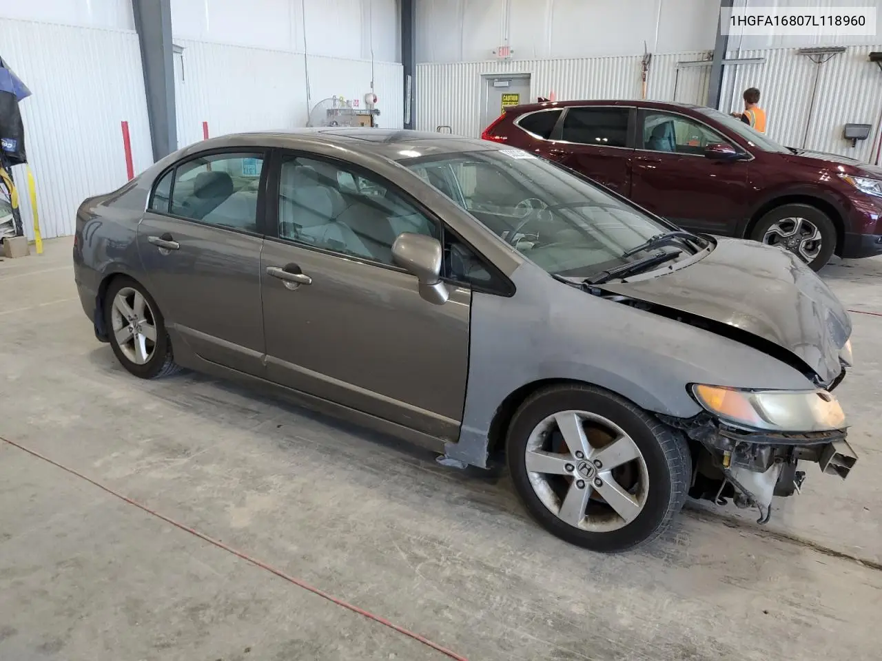 2007 Honda Civic Ex VIN: 1HGFA16807L118960 Lot: 63023455