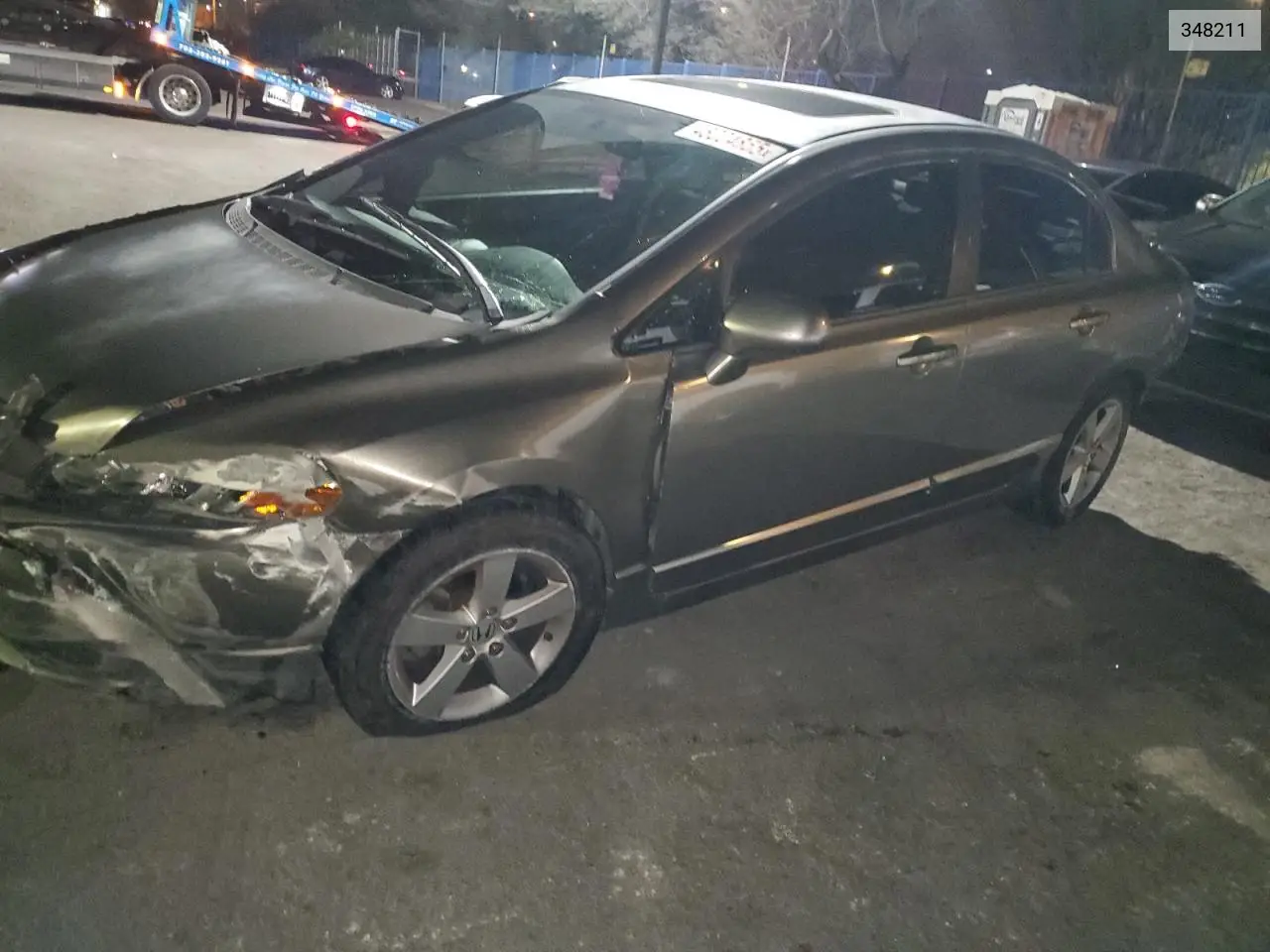 2008 Honda Civic Ex VIN: 2HGFA16848H348211 Lot: 46004855