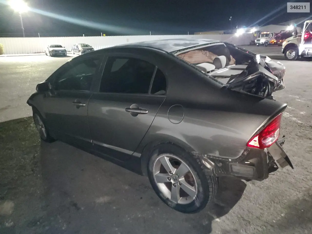 2008 Honda Civic Ex VIN: 2HGFA16848H348211 Lot: 46004855
