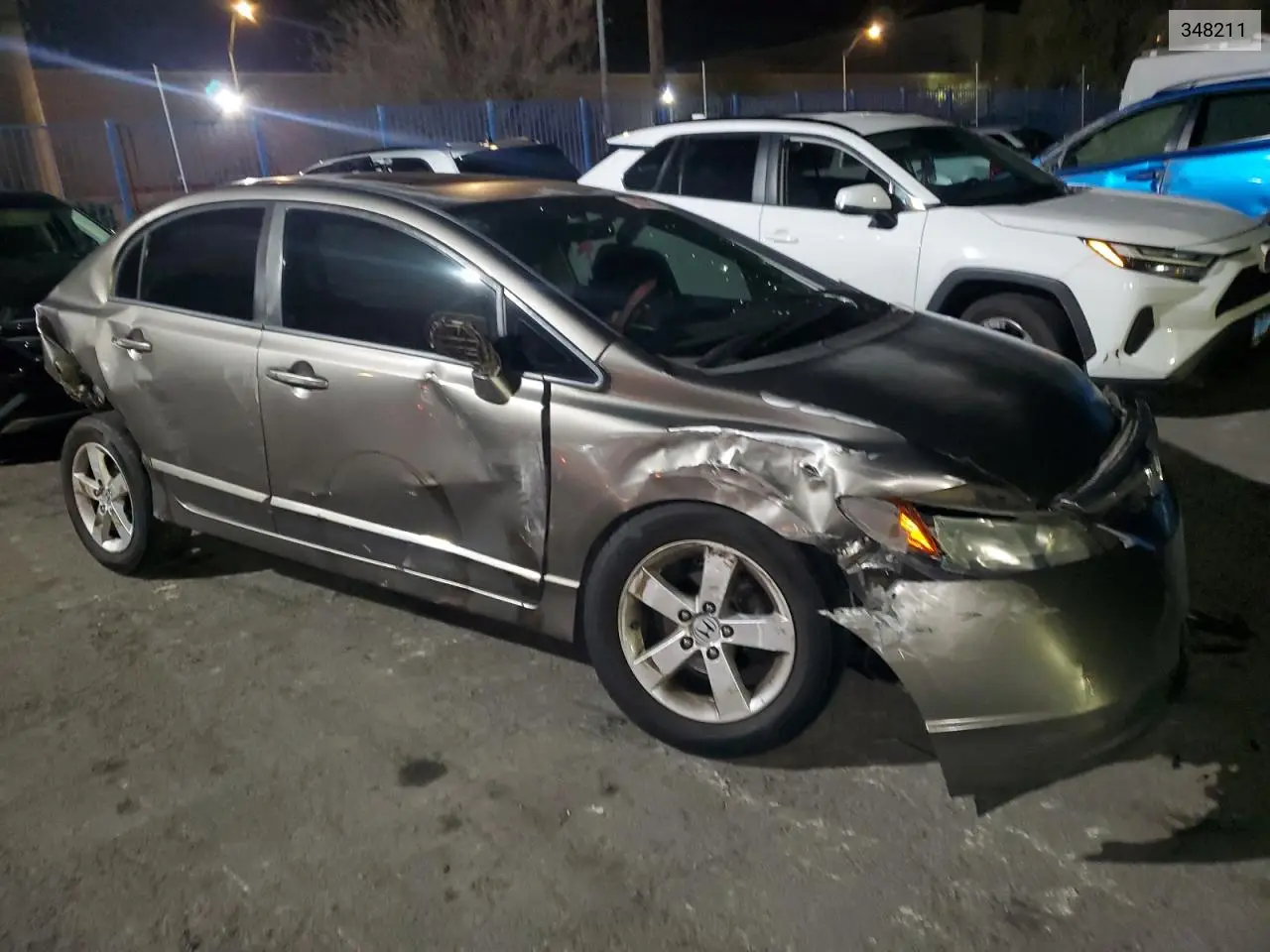 2008 Honda Civic Ex VIN: 2HGFA16848H348211 Lot: 46004855
