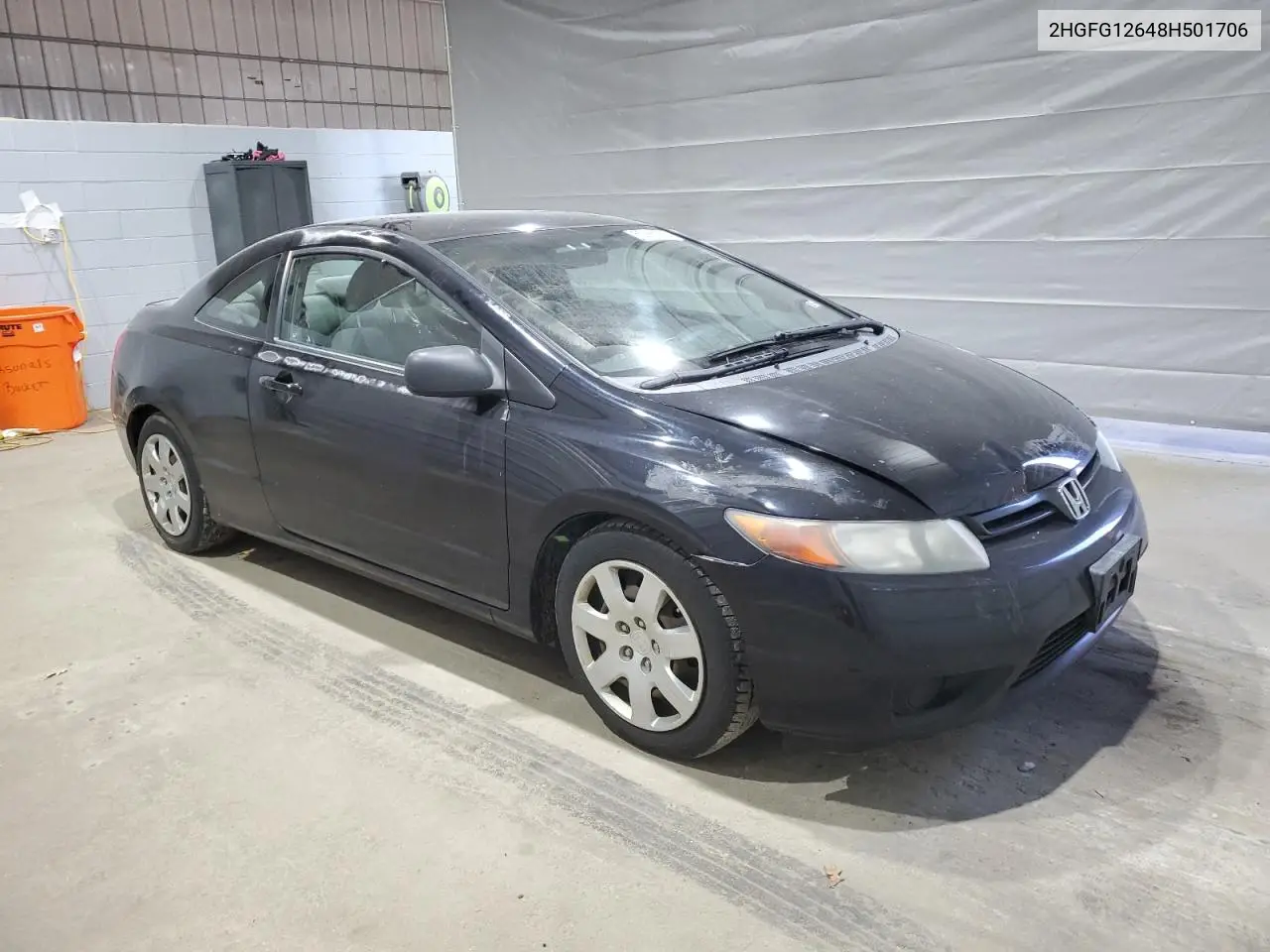 2008 Honda Civic Lx VIN: 2HGFG12648H501706 Lot: 52189325