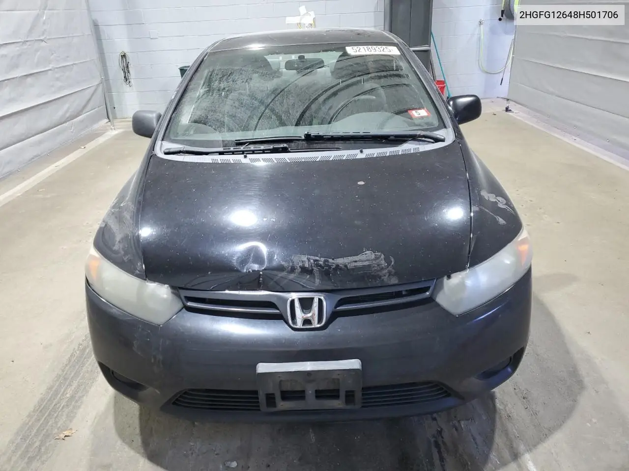 2008 Honda Civic Lx VIN: 2HGFG12648H501706 Lot: 52189325