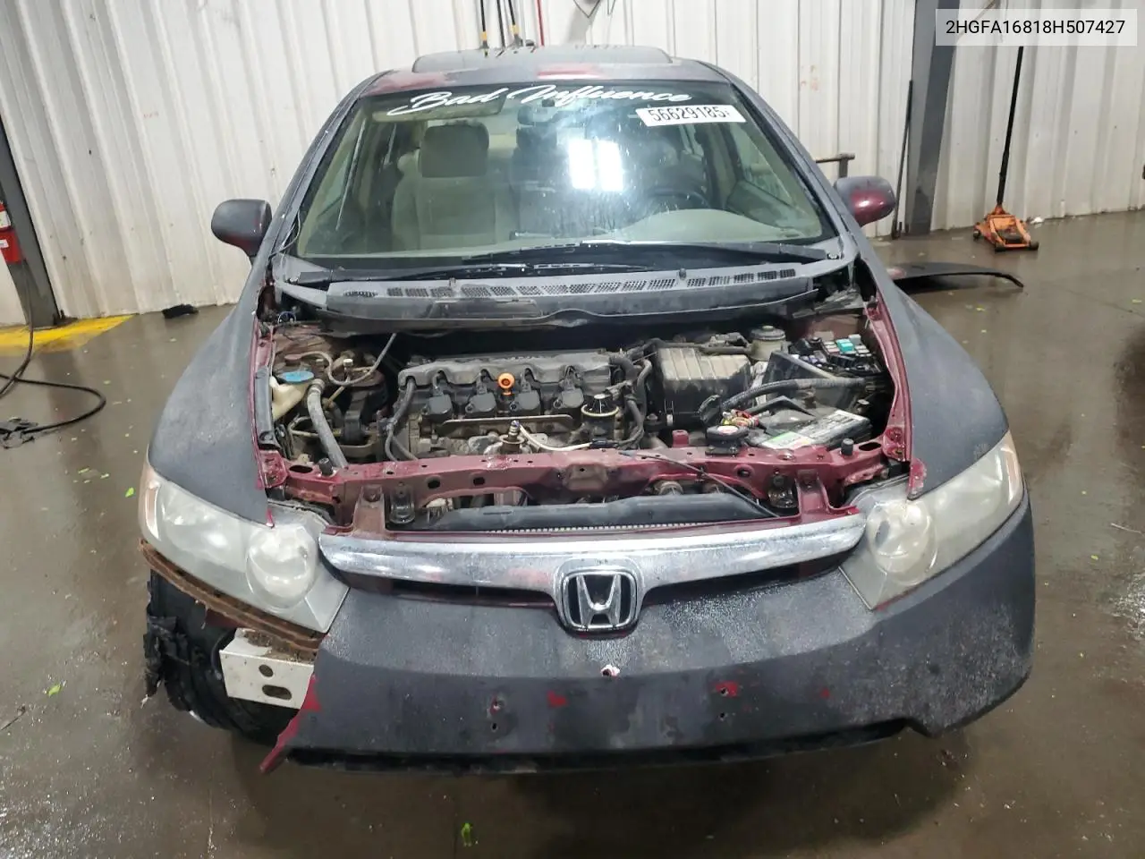 2008 Honda Civic Ex VIN: 2HGFA16818H507427 Lot: 56629185