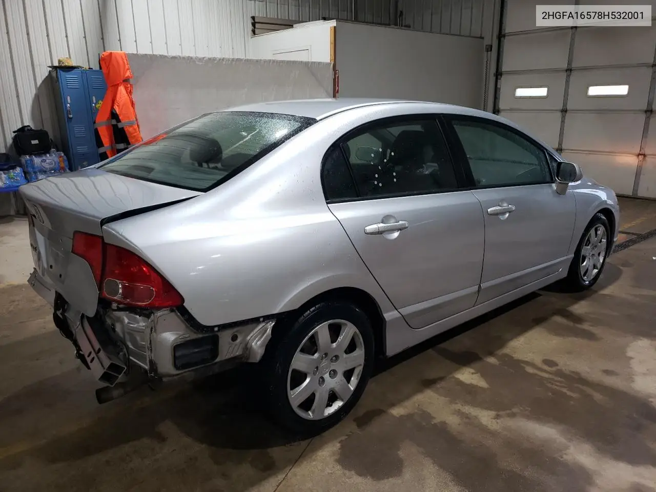 2008 Honda Civic Lx VIN: 2HGFA16578H532001 Lot: 56640475