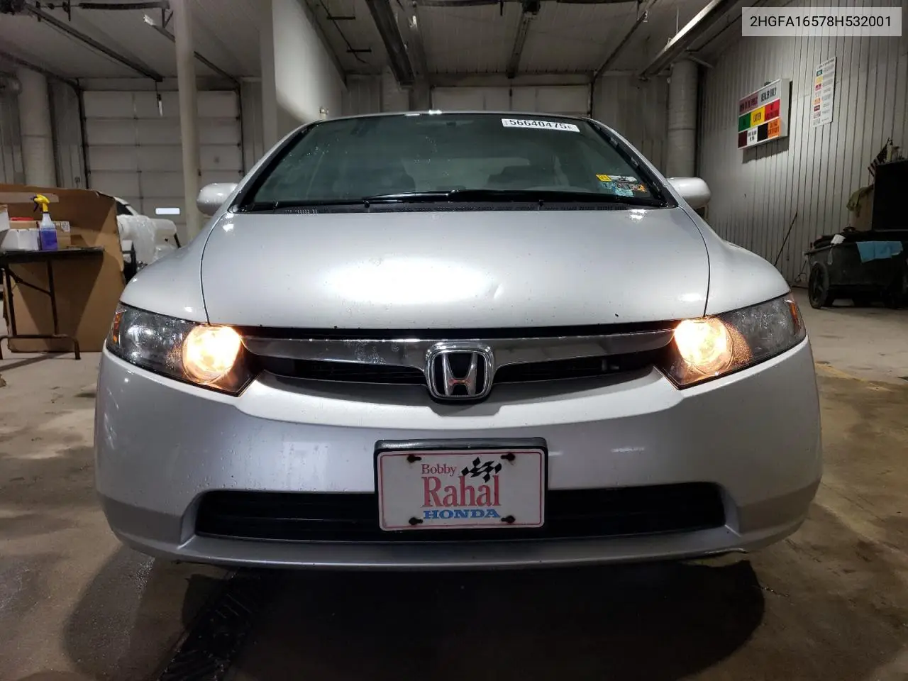 2008 Honda Civic Lx VIN: 2HGFA16578H532001 Lot: 56640475