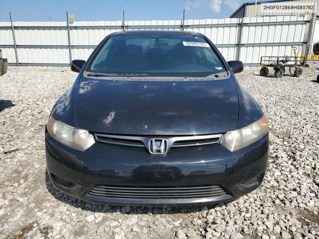2008 Honda Civic Ex VIN: 2HGFG12868H580782 Lot: 56989145
