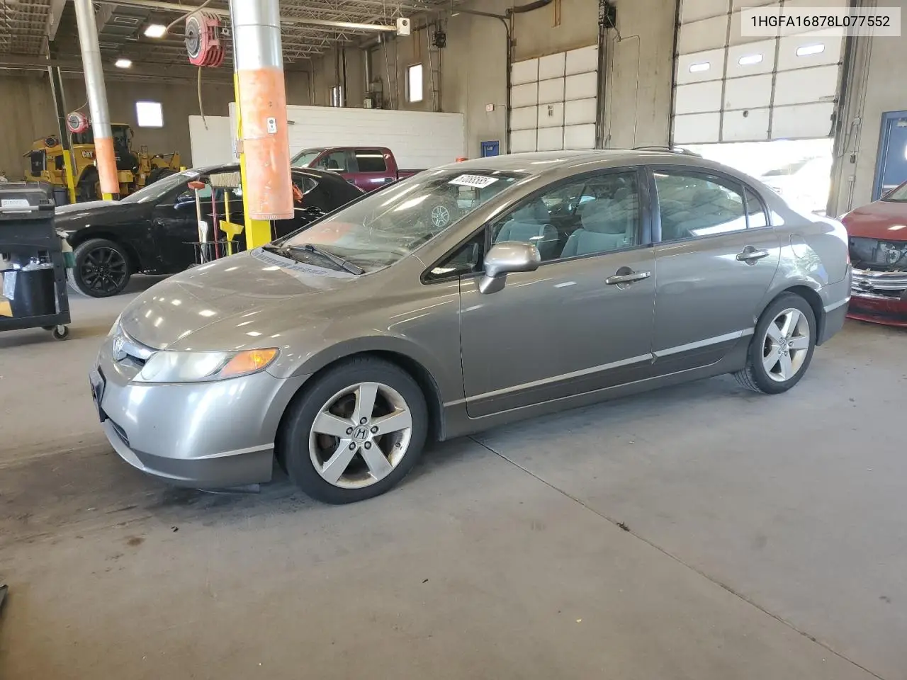2008 Honda Civic Ex VIN: 1HGFA16878L077552 Lot: 57088585
