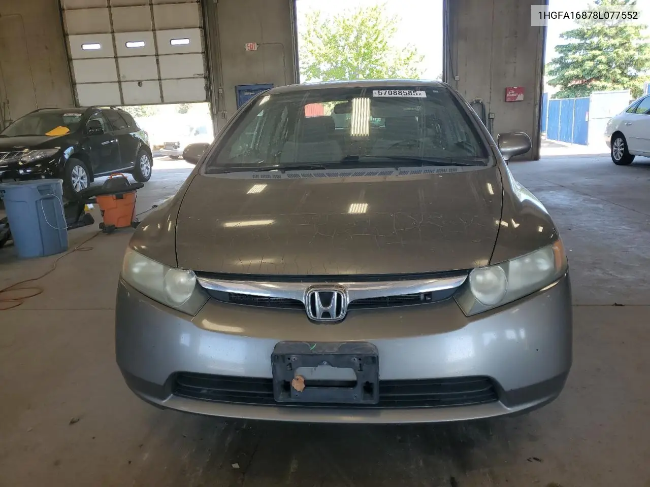 2008 Honda Civic Ex VIN: 1HGFA16878L077552 Lot: 57088585