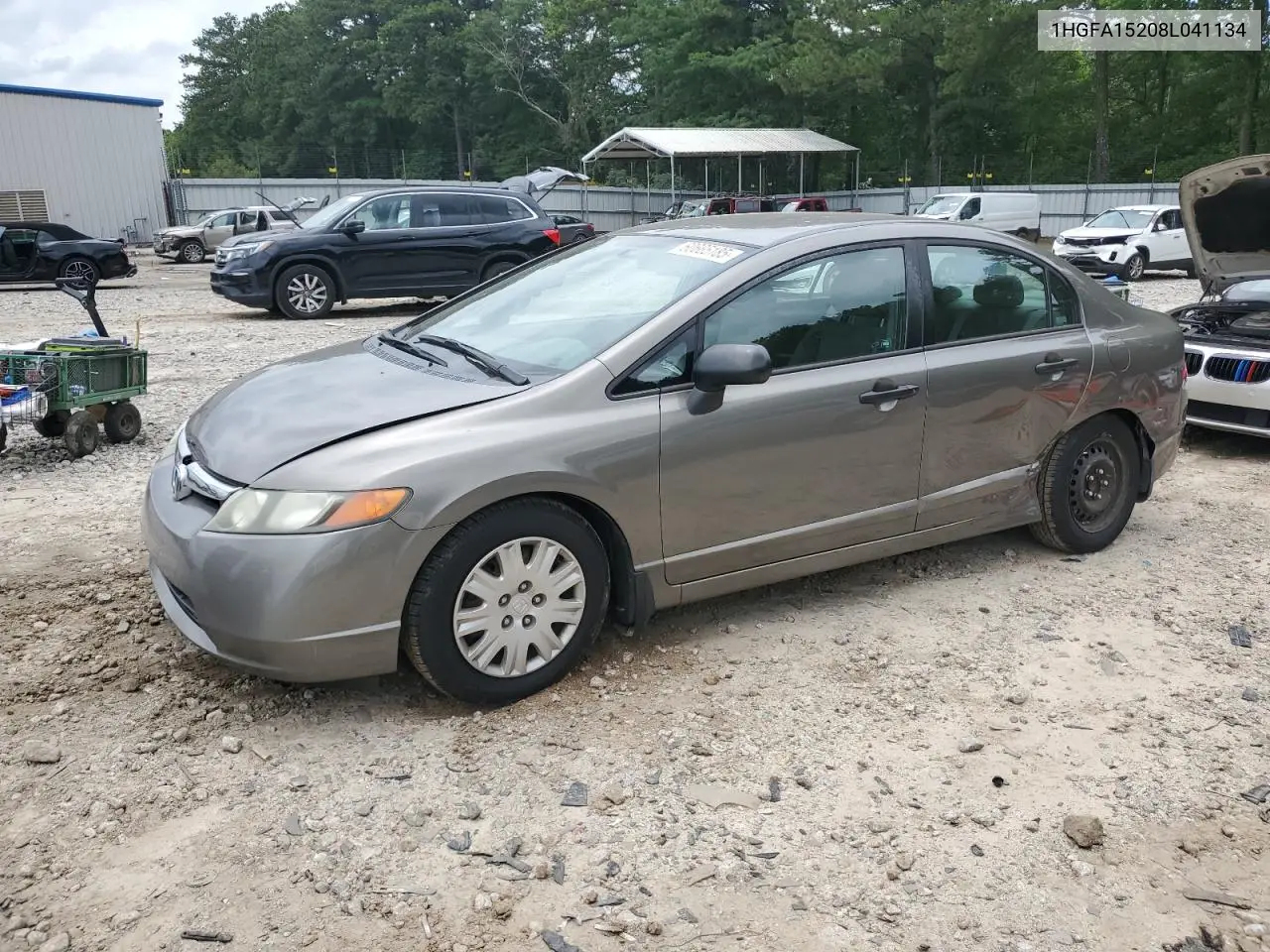 2008 Honda Civic Dx VIN: 1HGFA15208L041134 Lot: 60665185