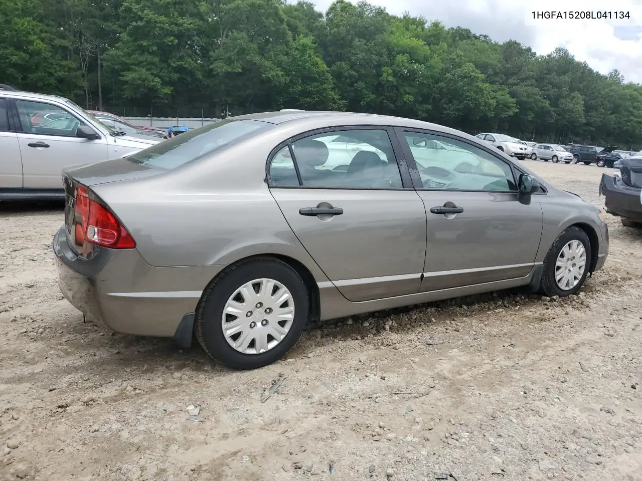2008 Honda Civic Dx VIN: 1HGFA15208L041134 Lot: 60665185