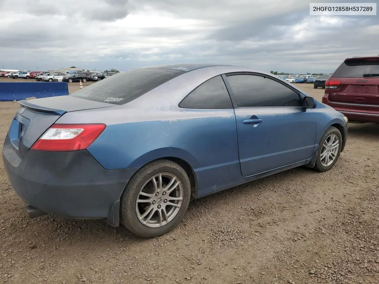 2008 Honda Civic Ex VIN: 2HGFG12858H537289 Lot: 62375625