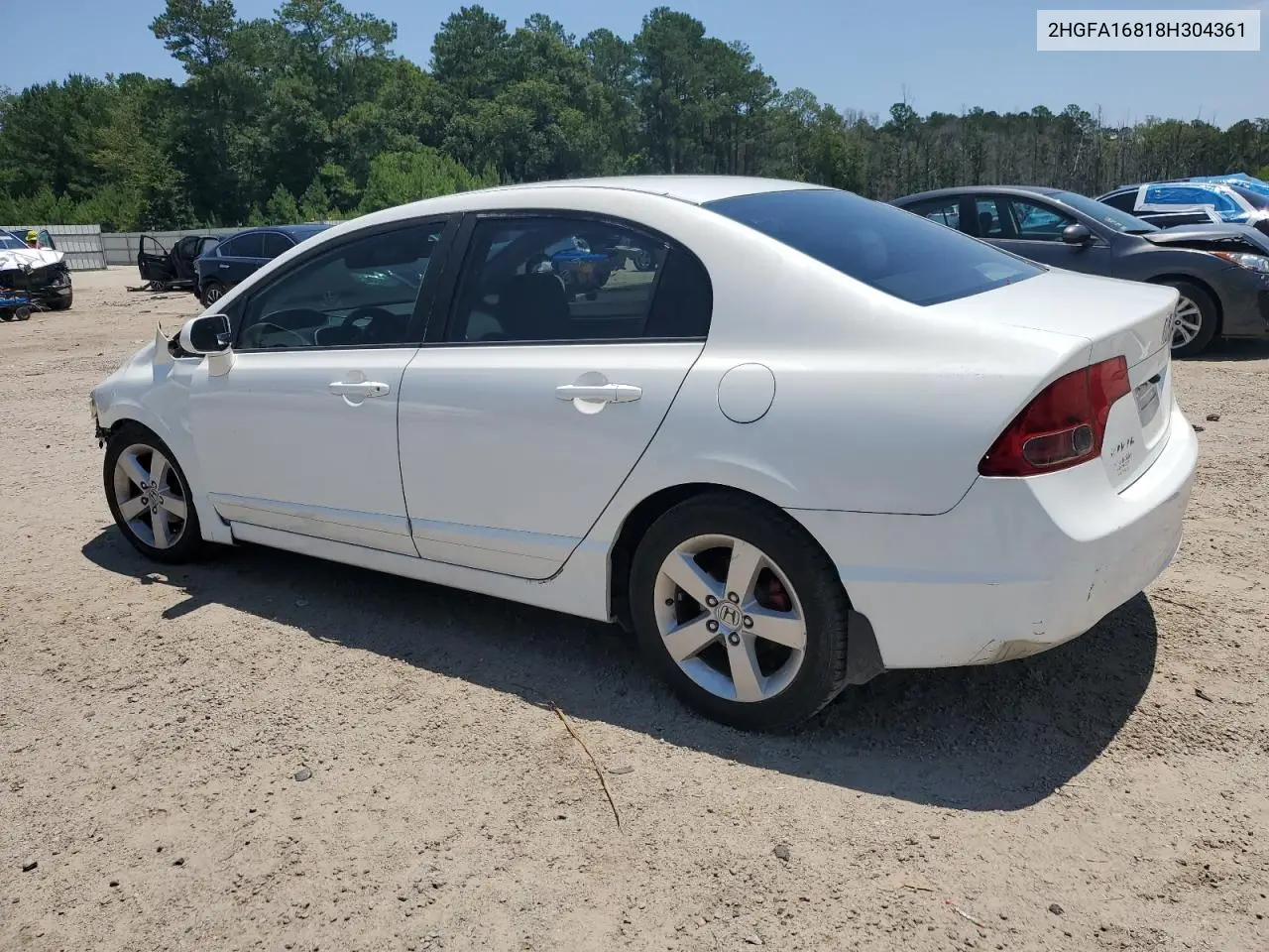 2008 Honda Civic Ex VIN: 2HGFA16818H304361 Lot: 62574835