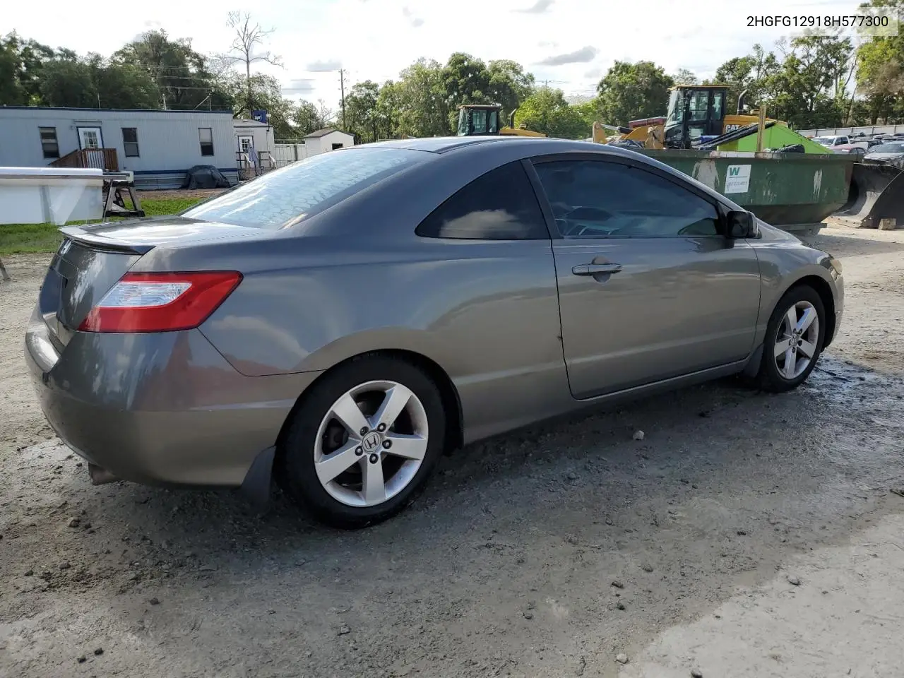 2008 Honda Civic Exl VIN: 2HGFG12918H577300 Lot: 62754285