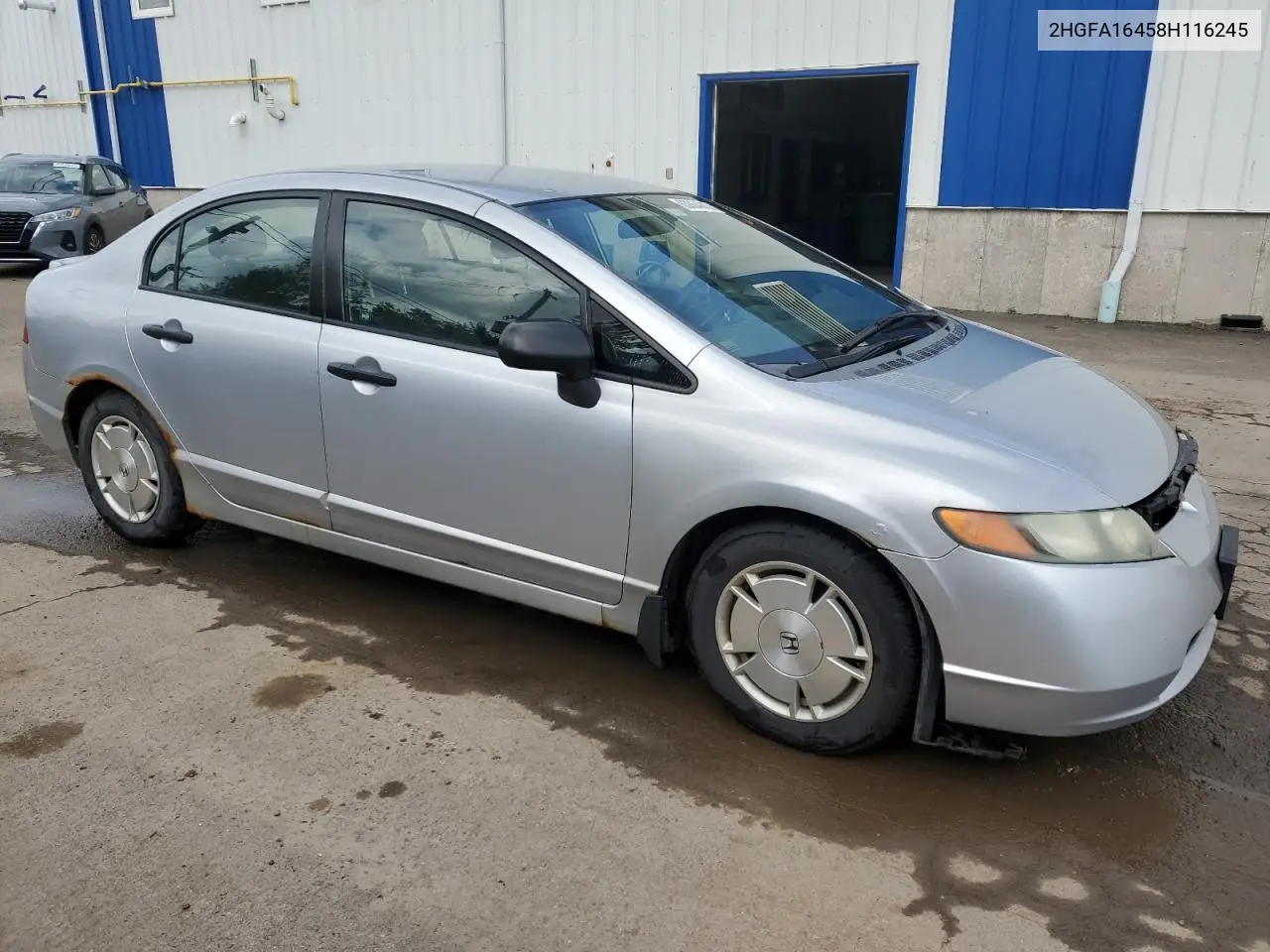 2008 Honda Civic Dx-G VIN: 2HGFA16458H116245 Lot: 63064845