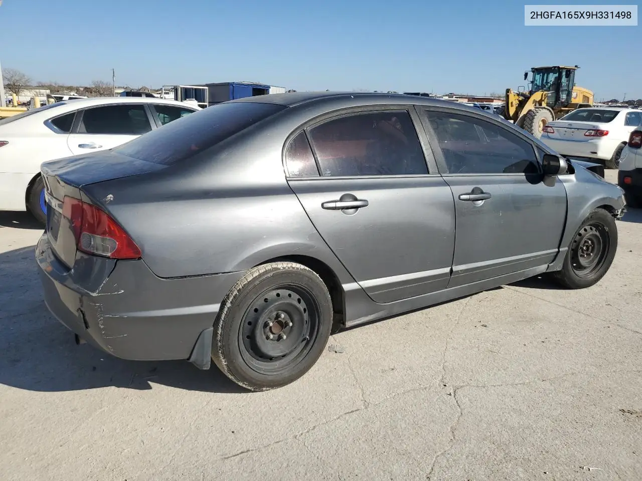 2009 Honda Civic Lx VIN: 2HGFA165X9H331498 Lot: 47370095
