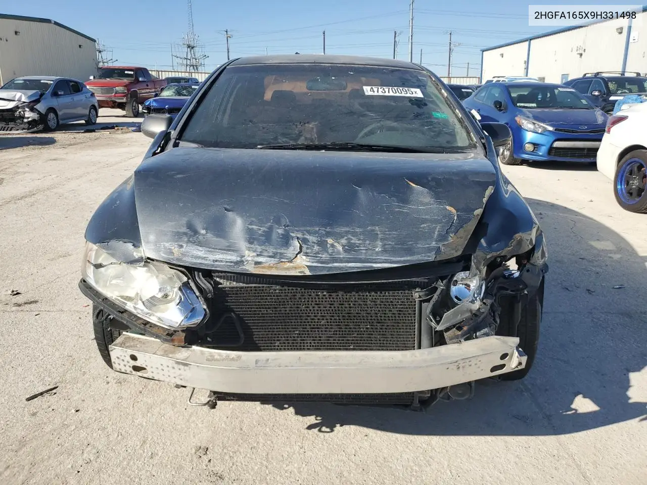 2009 Honda Civic Lx VIN: 2HGFA165X9H331498 Lot: 47370095