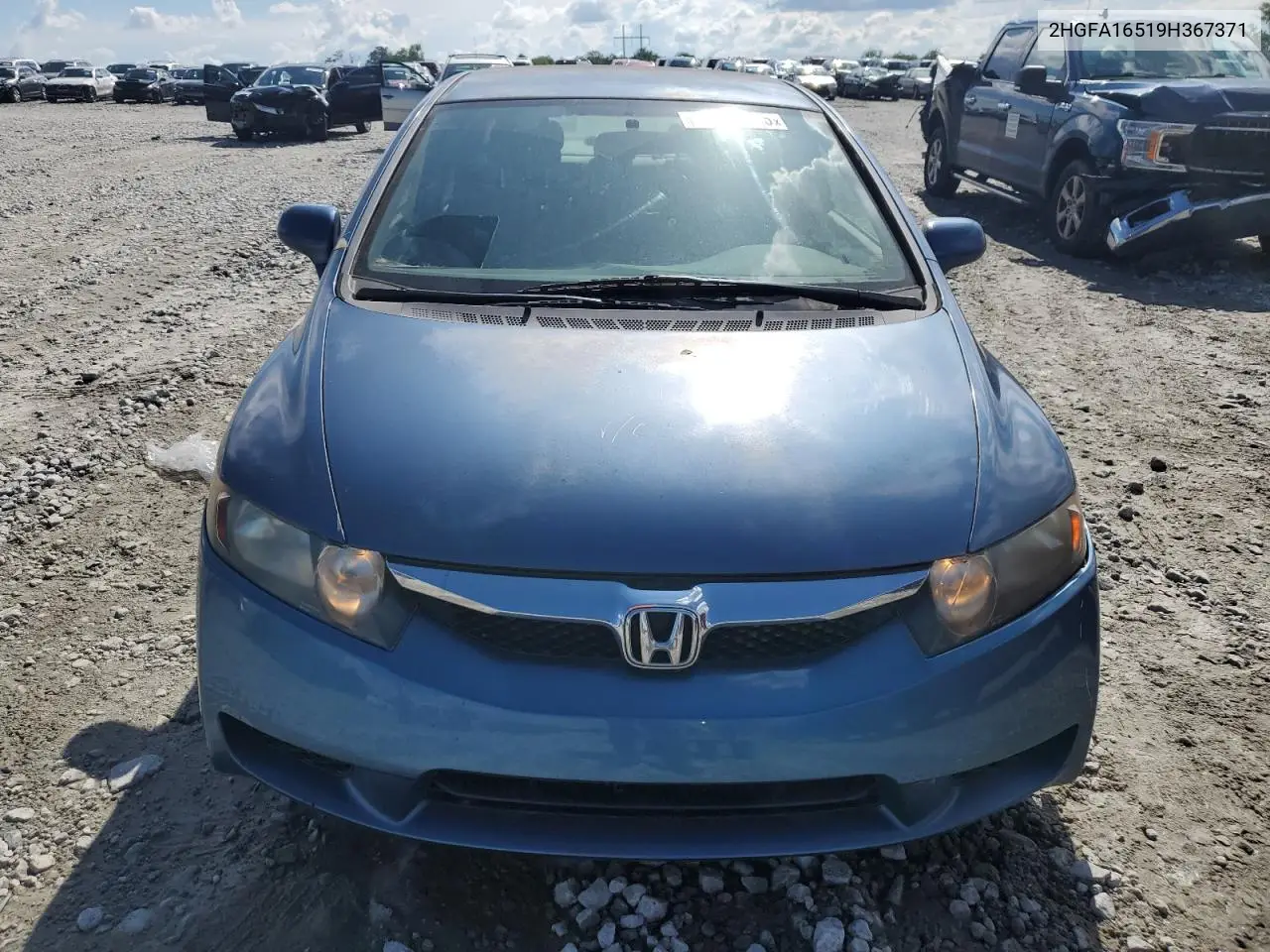 2009 Honda Civic Lx VIN: 2HGFA16519H367371 Lot: 53455605