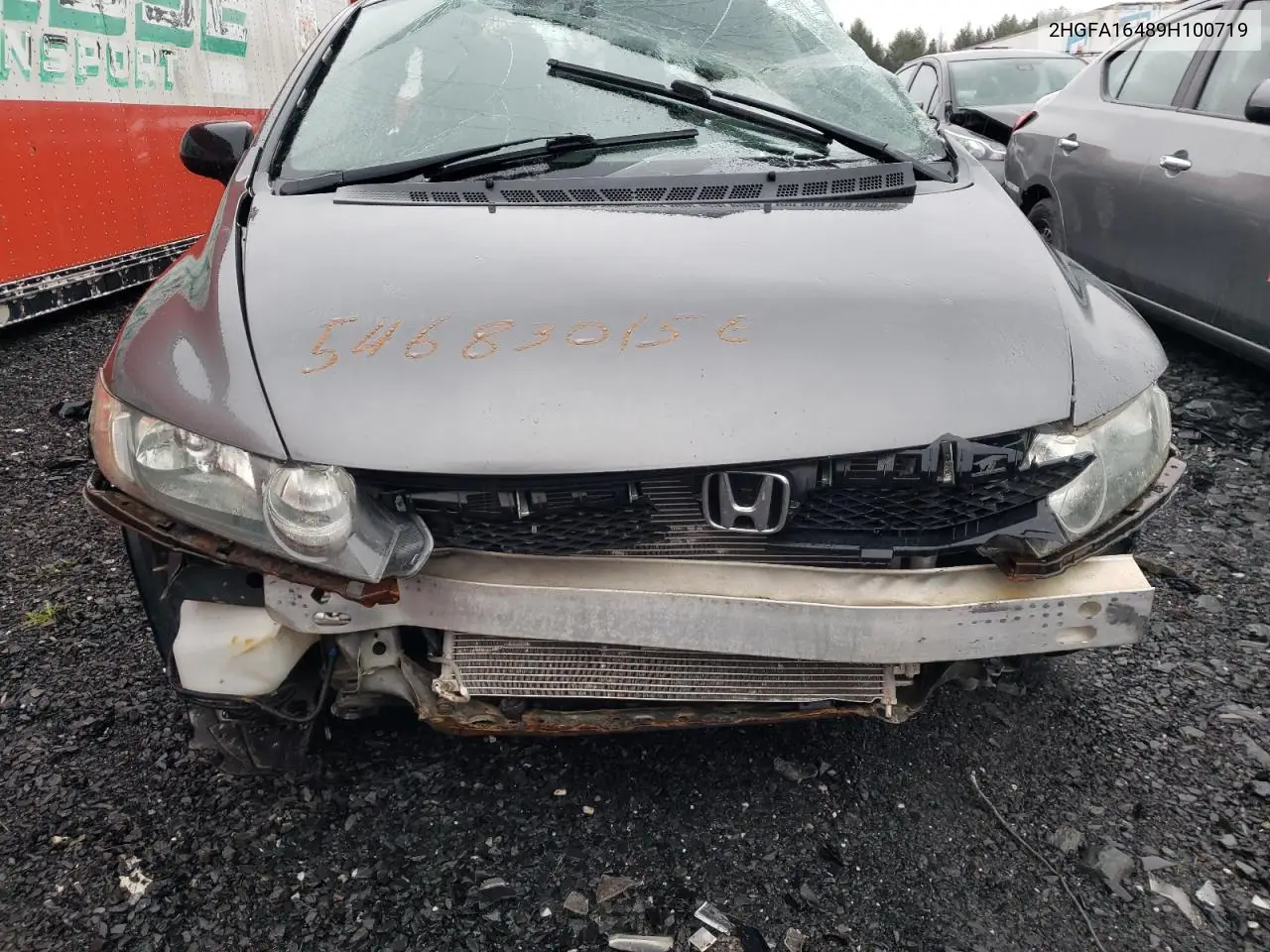 2009 Honda Civic Dx-G VIN: 2HGFA16489H100719 Lot: 54683015