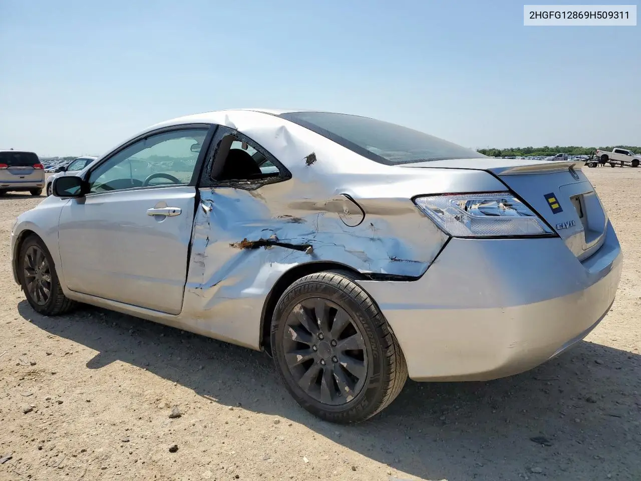 2009 Honda Civic Ex VIN: 2HGFG12869H509311 Lot: 55835655