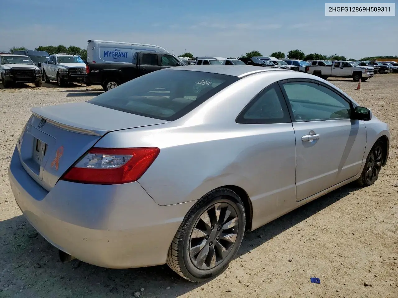 2009 Honda Civic Ex VIN: 2HGFG12869H509311 Lot: 55835655
