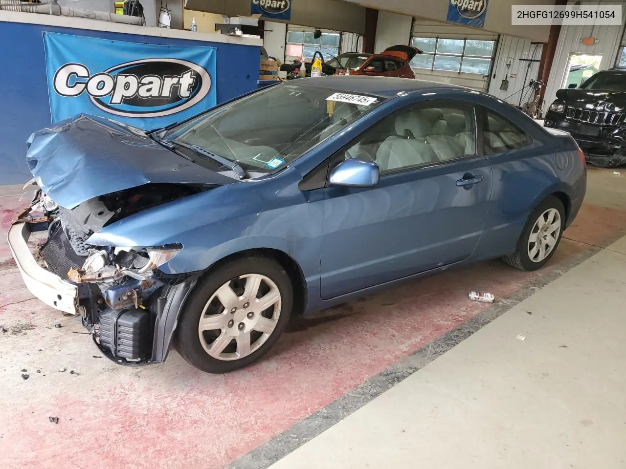 2009 Honda Civic Lx VIN: 2HGFG12699H541054 Lot: 55946745