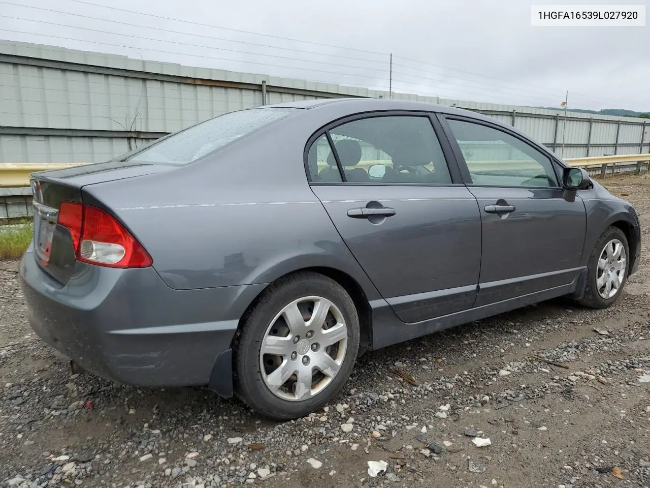 2009 Honda Civic Lx VIN: 1HGFA16539L027920 Lot: 56651195