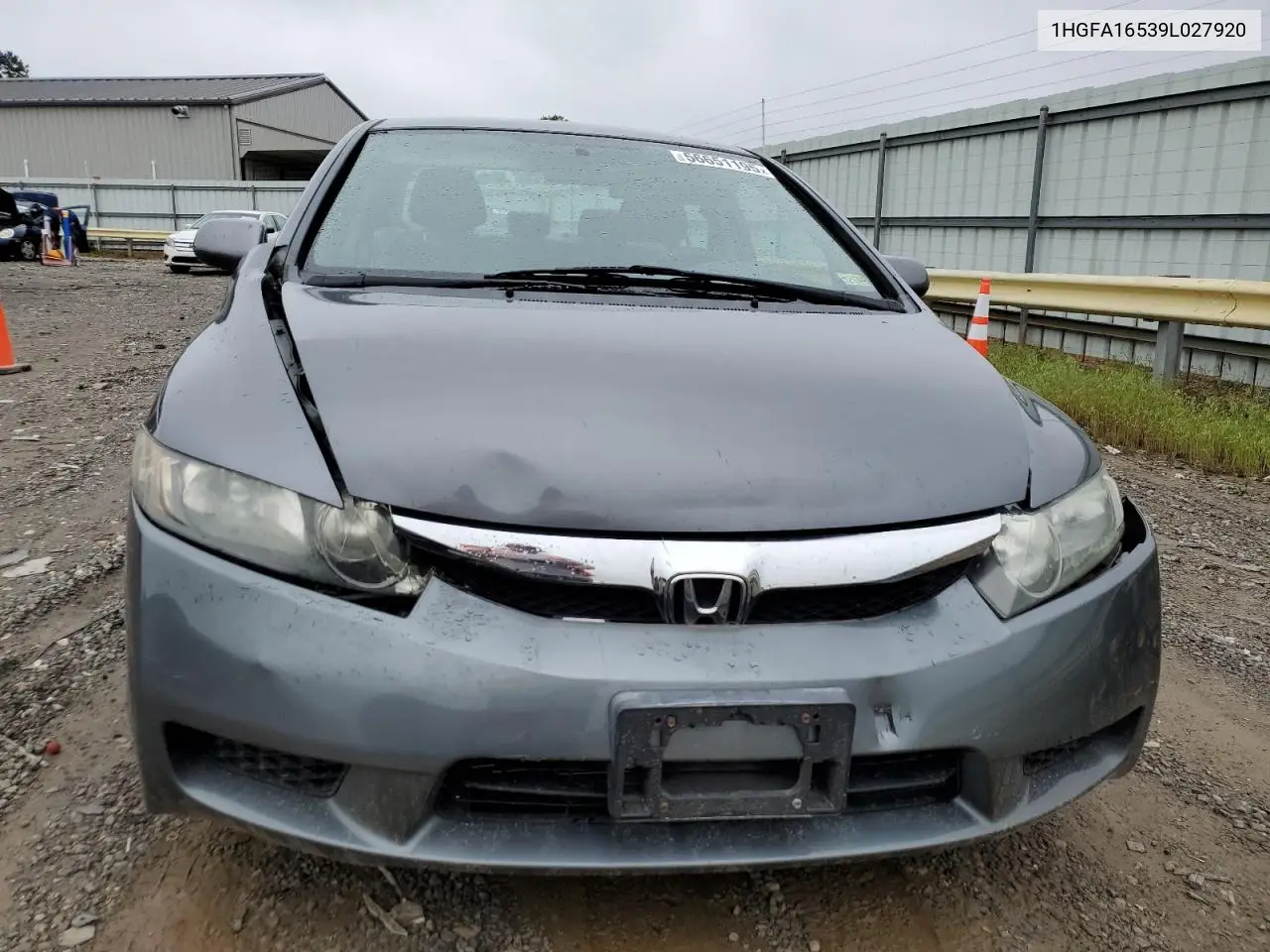 2009 Honda Civic Lx VIN: 1HGFA16539L027920 Lot: 56651195