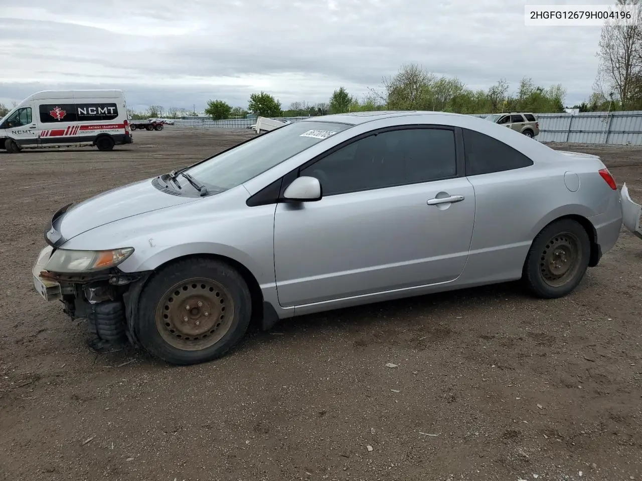 2009 Honda Civic Lx VIN: 2HGFG12679H004196 Lot: 56720705