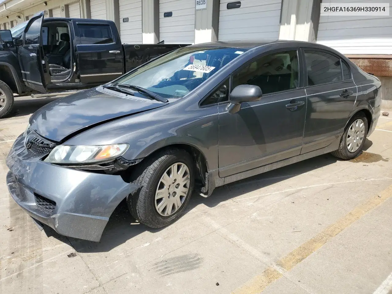 2009 Honda Civic Vp VIN: 2HGFA16369H330914 Lot: 56947605