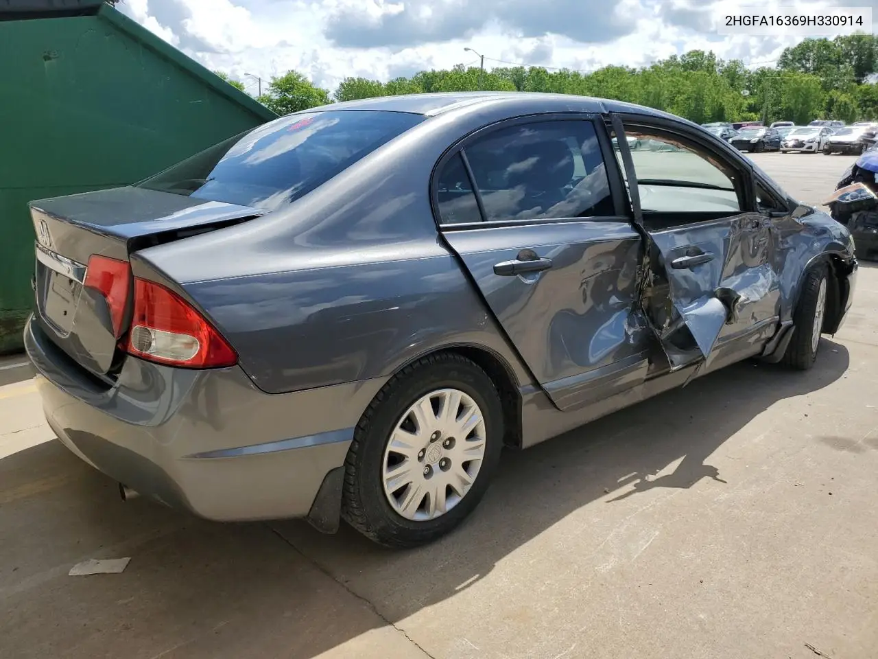 2009 Honda Civic Vp VIN: 2HGFA16369H330914 Lot: 56947605