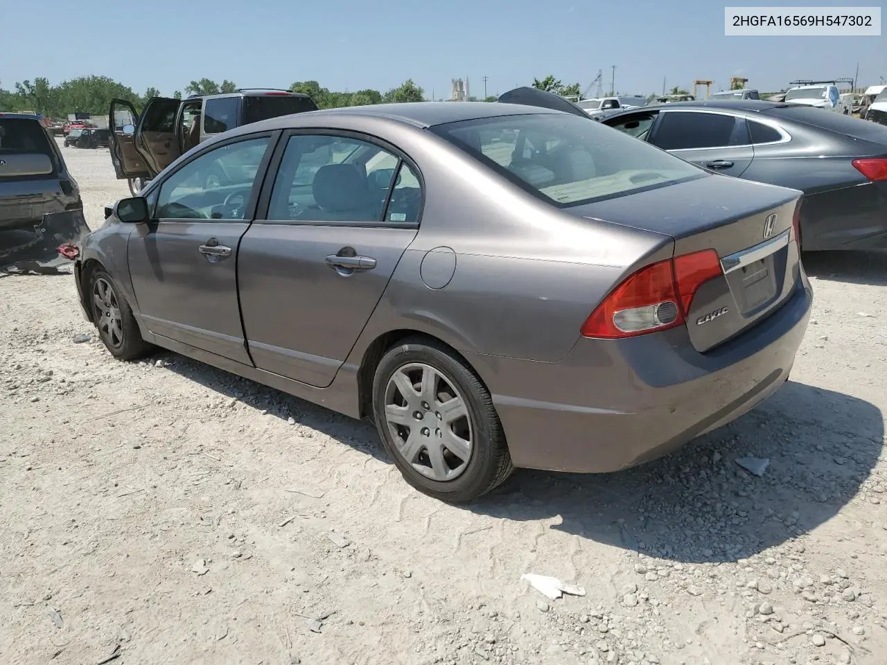 2009 Honda Civic Lx VIN: 2HGFA16569H547302 Lot: 56963465