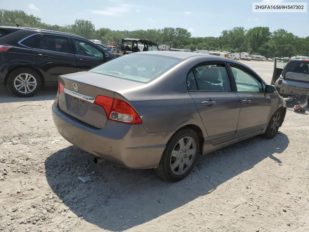 2009 Honda Civic Lx VIN: 2HGFA16569H547302 Lot: 56963465