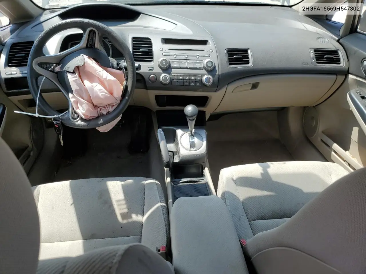 2009 Honda Civic Lx VIN: 2HGFA16569H547302 Lot: 56963465
