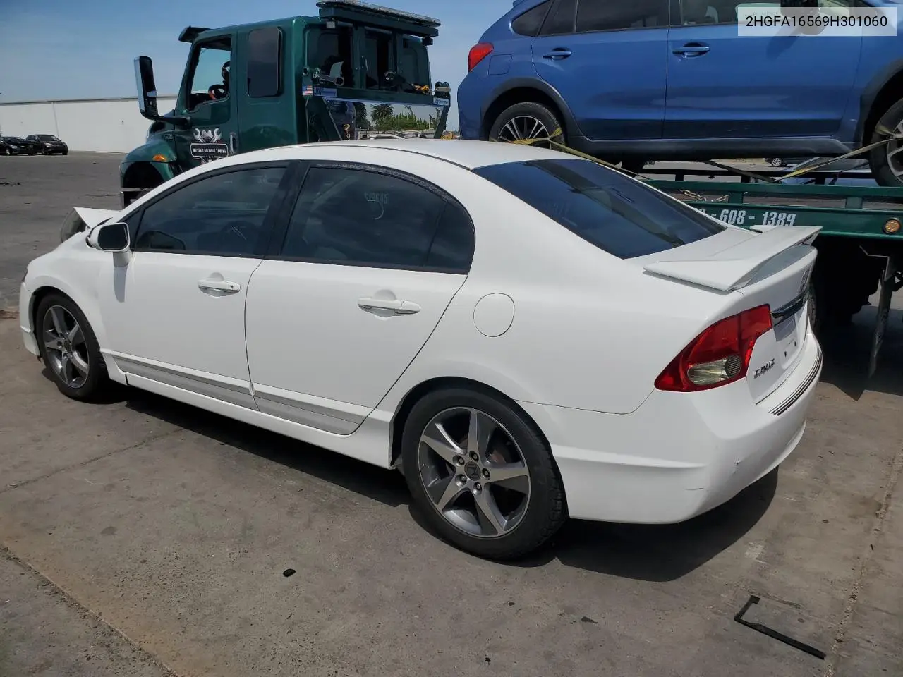 2009 Honda Civic Lx VIN: 2HGFA16569H301060 Lot: 58851005