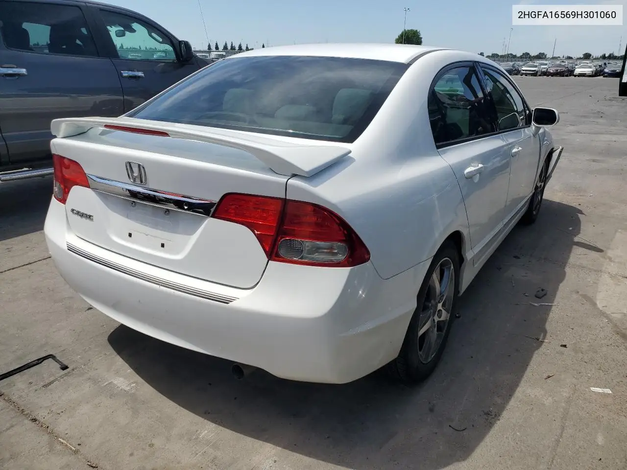 2009 Honda Civic Lx VIN: 2HGFA16569H301060 Lot: 58851005