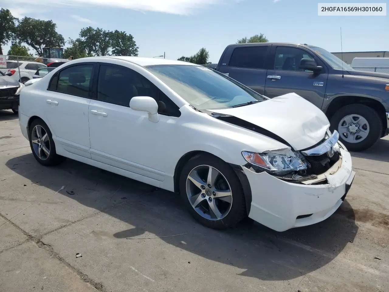 2009 Honda Civic Lx VIN: 2HGFA16569H301060 Lot: 58851005
