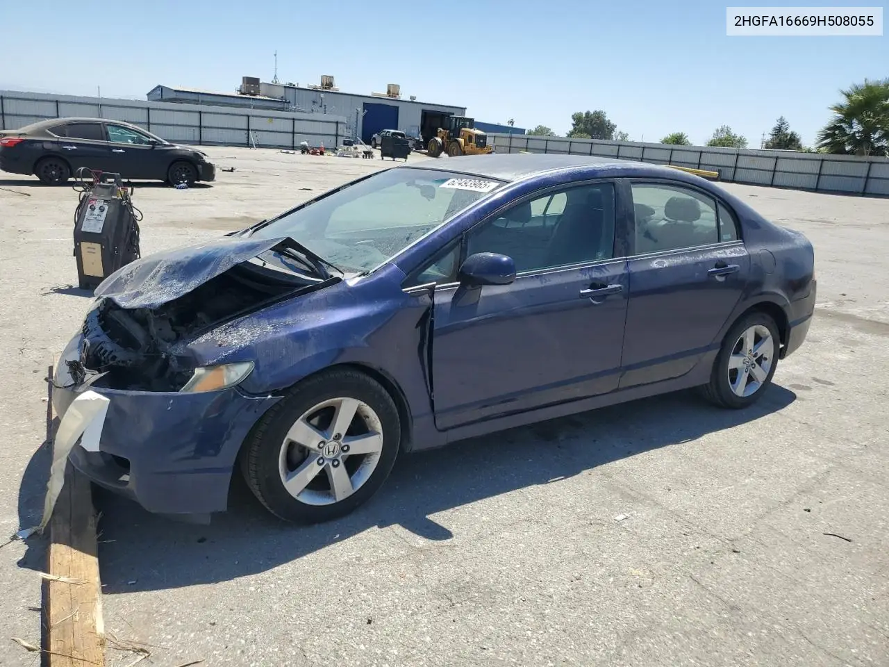 2009 Honda Civic Lx-S VIN: 2HGFA16669H508055 Lot: 62493965