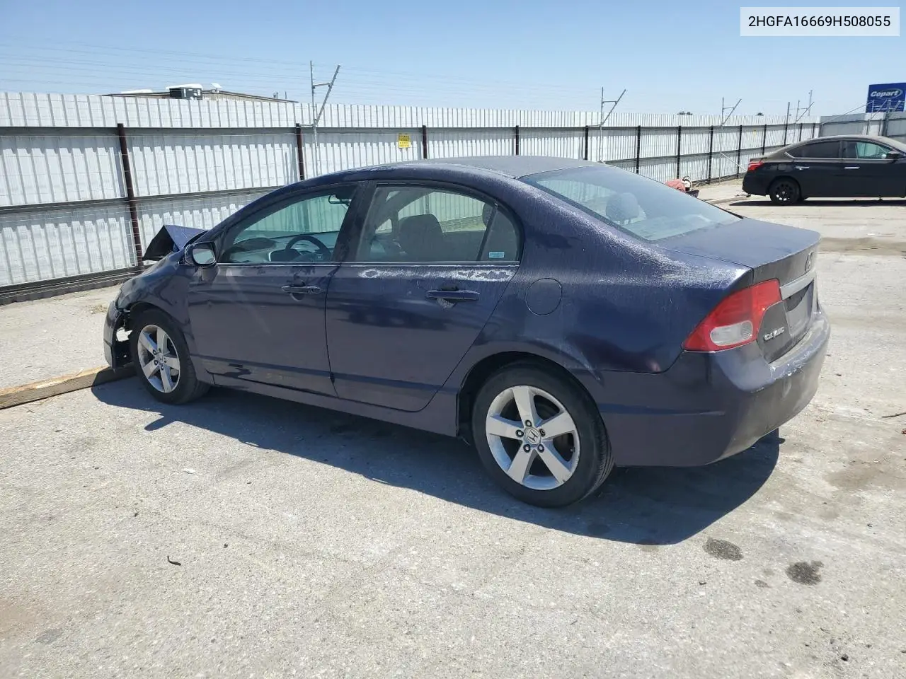 2009 Honda Civic Lx-S VIN: 2HGFA16669H508055 Lot: 62493965