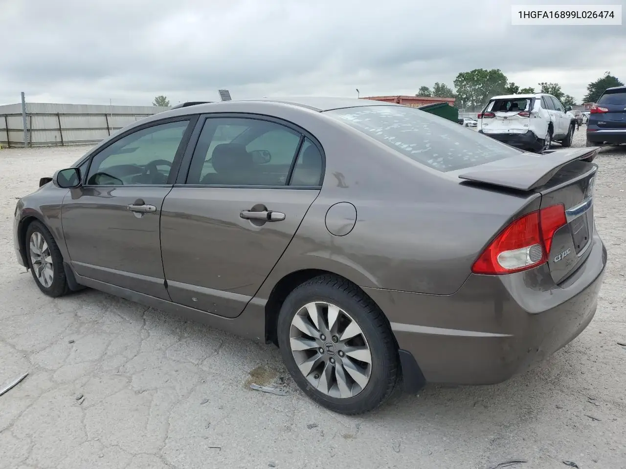 2009 Honda Civic Ex VIN: 1HGFA16899L026474 Lot: 62561655
