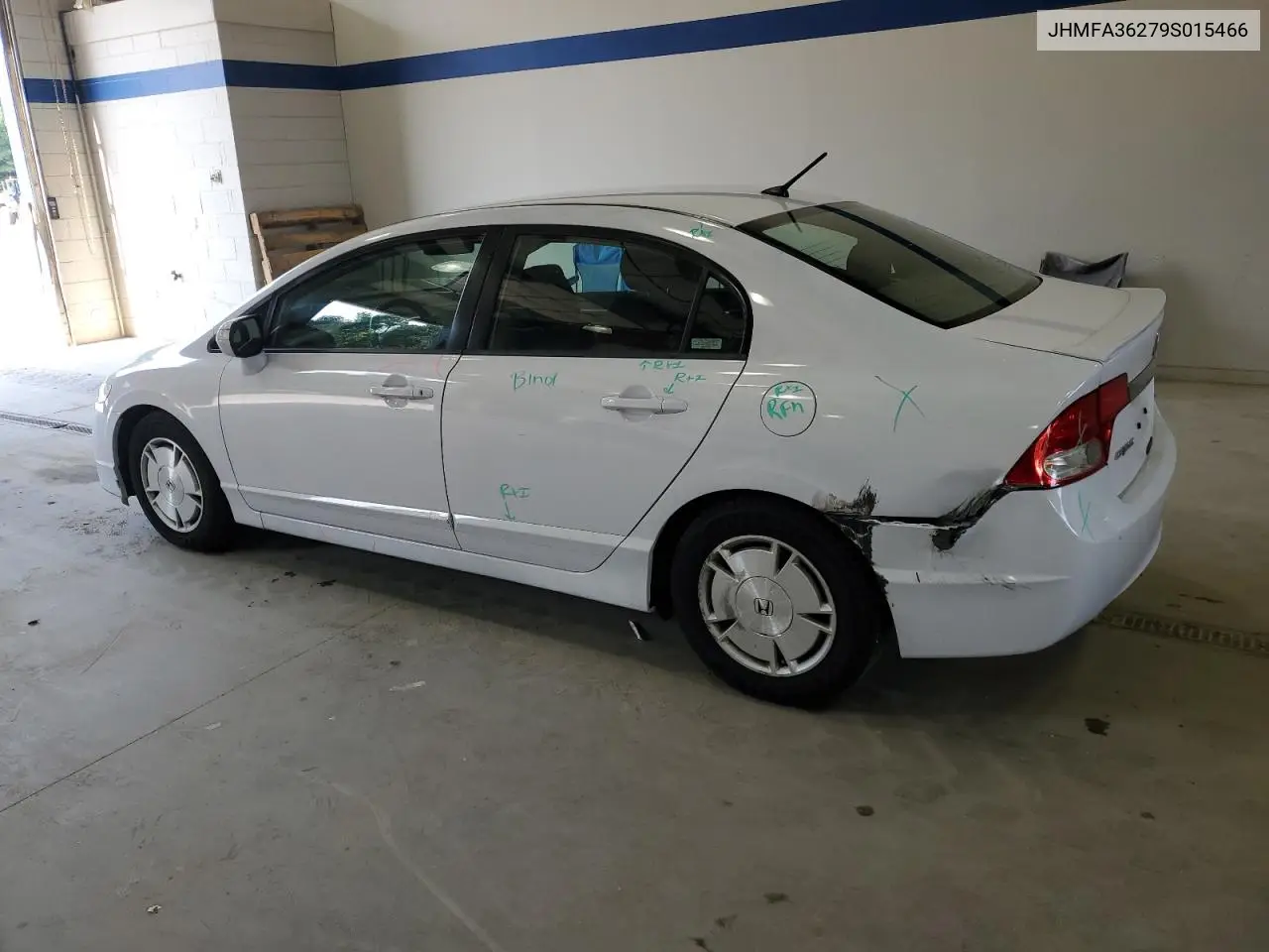 2009 Honda Civic Hybrid VIN: JHMFA36279S015466 Lot: 62880785