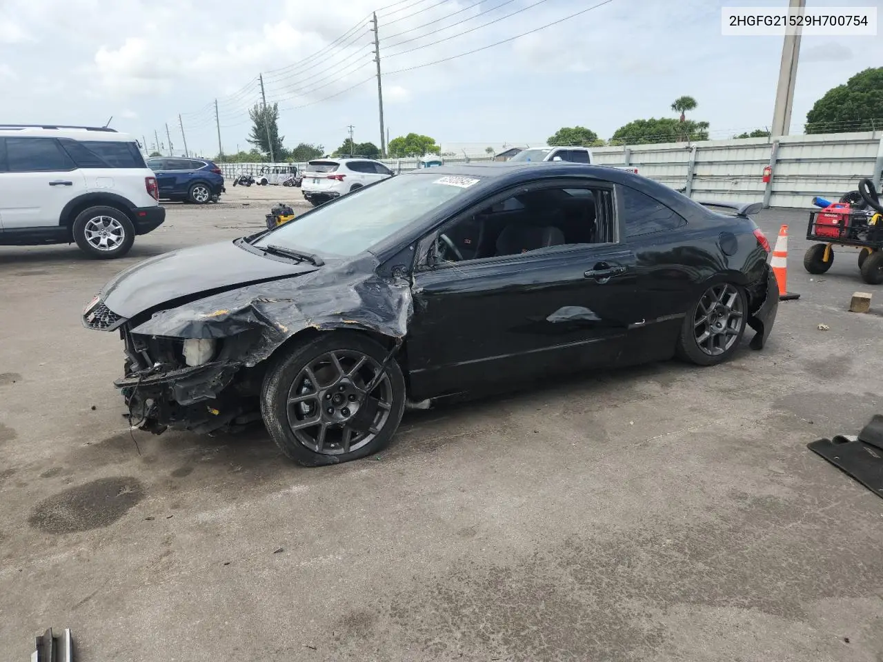 2hgfg21529h700754 2HGFG21529H700754 2009 Honda Civic Si