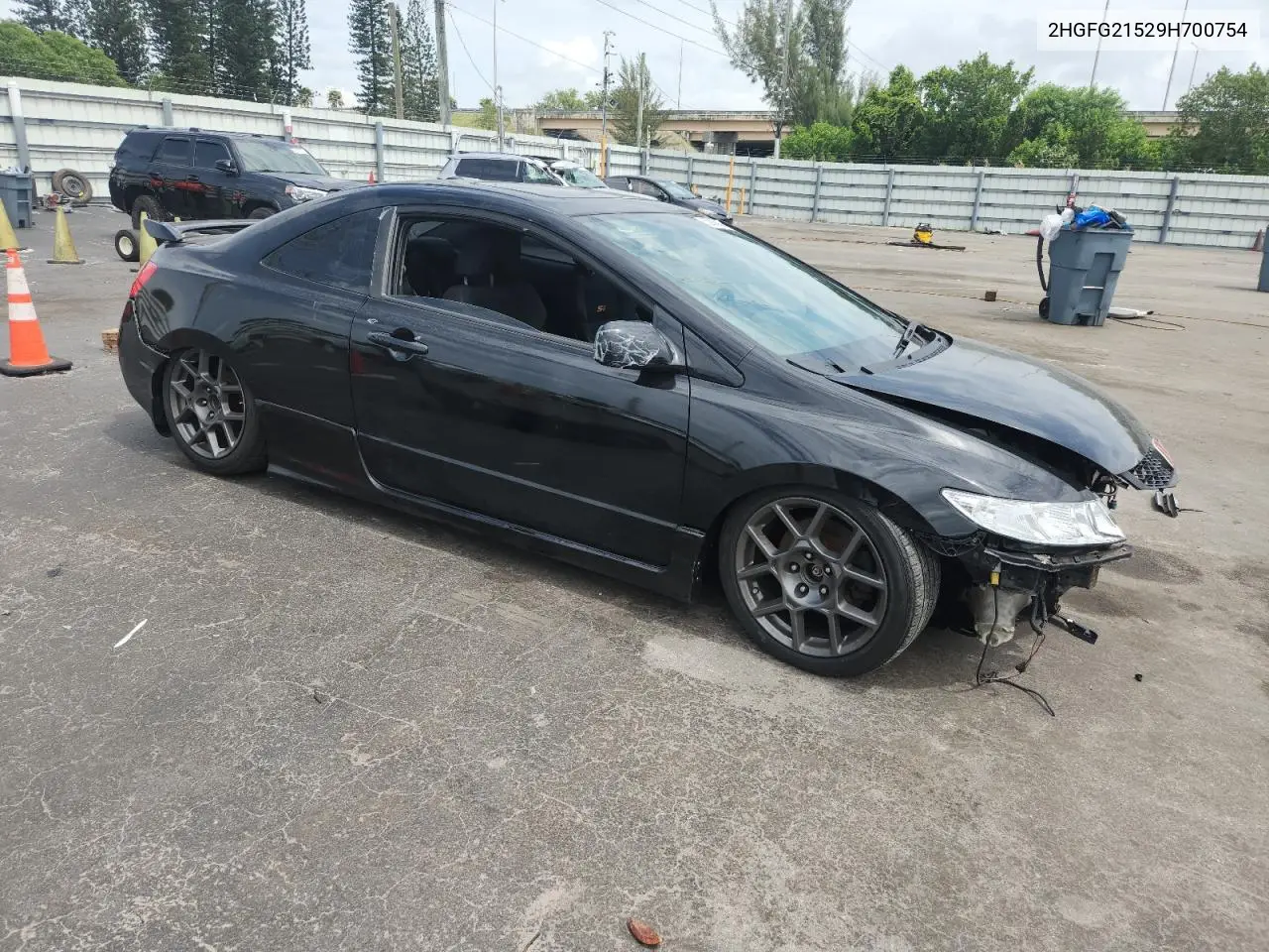 2hgfg21529h700754 2HGFG21529H700754 2009 Honda Civic Si
