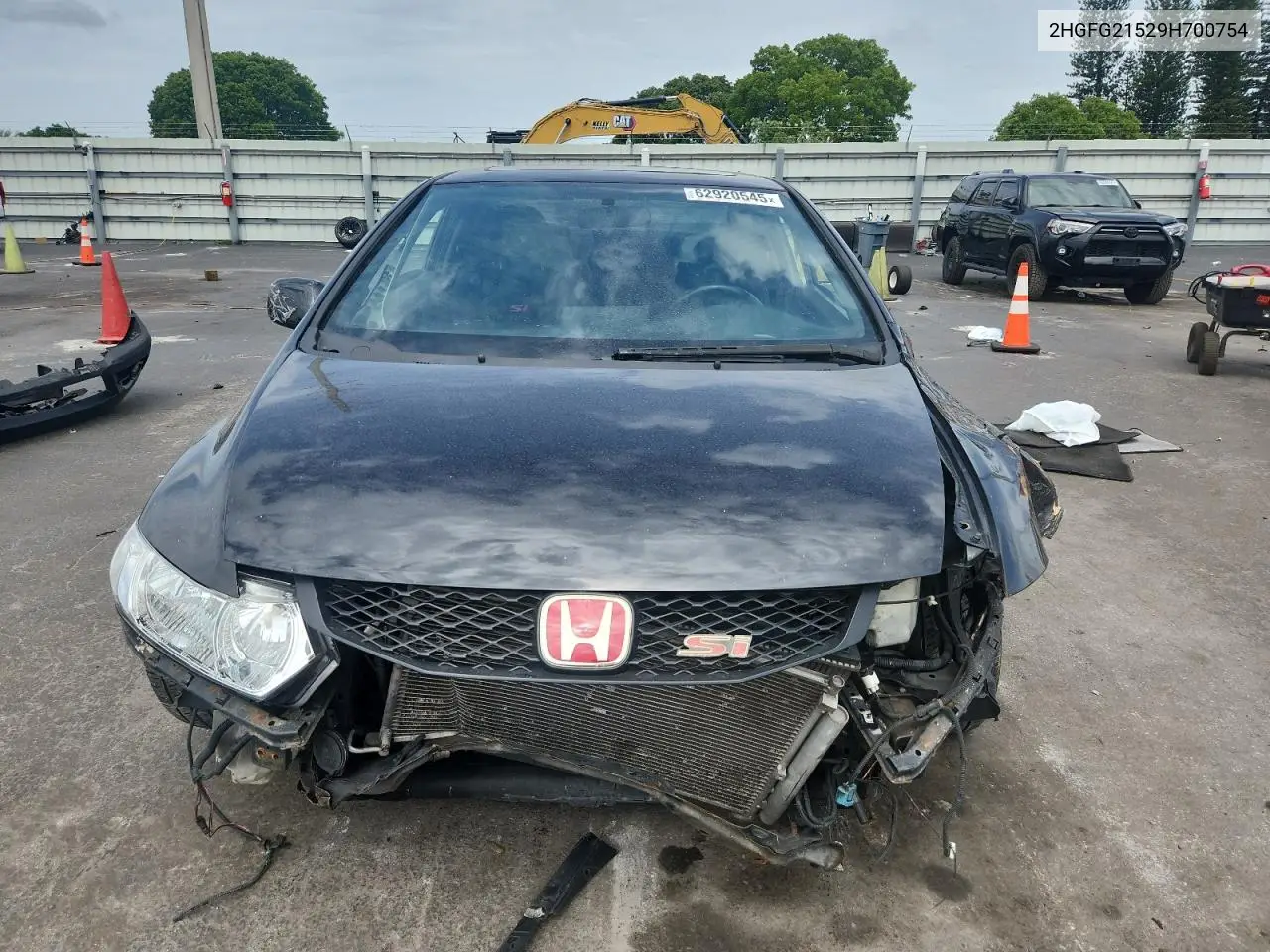 2hgfg21529h700754 2HGFG21529H700754 2009 Honda Civic Si